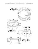 POLYAXIAL BONE ANCHOR HAVING AN OPEN RETAINER WITH CONICAL, CYLINDRICAL OR     CURVATE CAPTURE diagram and image