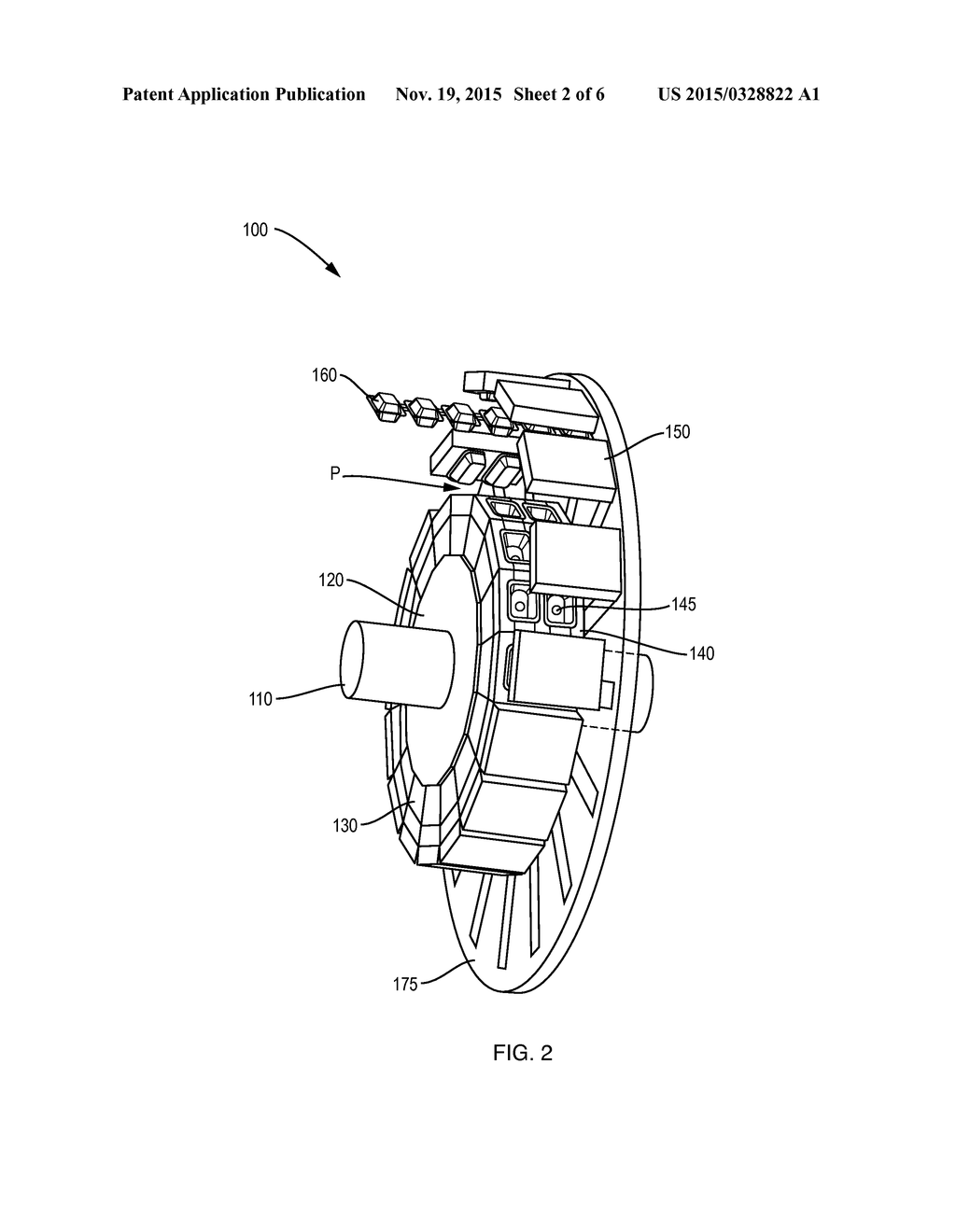 MILL-STYLE BLOW MOLDING WHEEL MECHANISM AND METHOD OF MANUFACTURING USING     THE SAME - diagram, schematic, and image 03