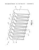 PACKAGE OF A STACK OF FLEXIBLE ARTICLES diagram and image