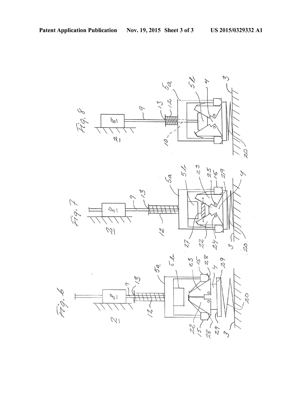 A coupling means for electrically connecting a head-block to a spreader in     a container-lifting arrangement. - diagram, schematic, and image 04