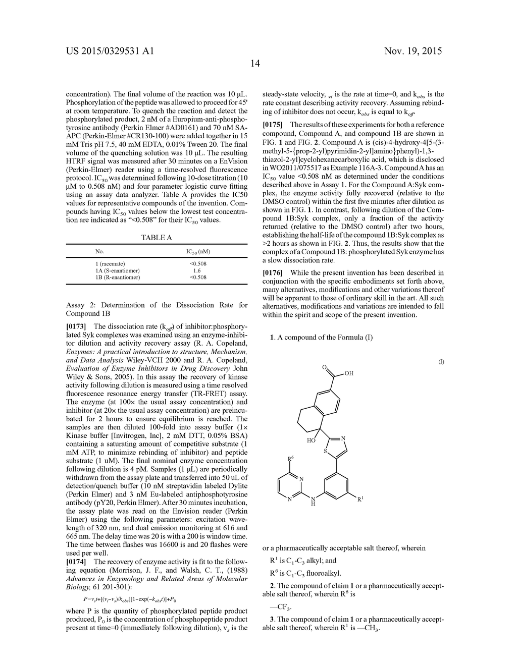 AMINO-PYRIMIDINE-CONTAINING SPLEEN TYROSINE KINASE (SYK) INHIBITORS - diagram, schematic, and image 17