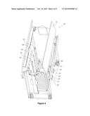 DEVICE FOR VERTICAL GALVANIC METAL, PREFERABLY COPPER, DEPOSITION ON A     SUBSTRATE AND A CONTAINER SUITABLE FOR RECEIVING SUCH A DEVICE diagram and image