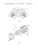 PNEUMATIC TOOL MOTOR ROTOR WITH THRUST AUGMENTATION EFFECT diagram and image