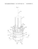 BLADE ANCHORED SECURELY IN RADIAL TRANSLATION, PROPELLER, TURBINE ENGINE     AND AIRCRAFT diagram and image