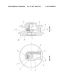 TURBOCHARGER BEARING HOUSING WITH CAST- IN PIPES diagram and image