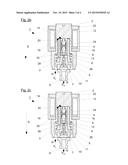 Electromagnetically operable high-pressure gas valve diagram and image