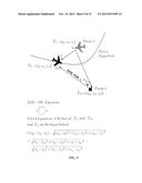 SYSTEM AND METHOD FOR AIRCRAFT NAVIGATION BASED ON DIVERSE RANGING     ALGORITHM USING ADS-B MESSAGES AND GROUND TRANSCEIVER RESPONSES diagram and image