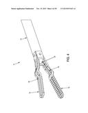 ENDOSCOPIC CUTTING FORCEPS WITH JAW CLAMP LEVER LATCHING MECHANISM diagram and image