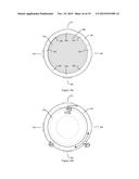 CIRCULAR INTERFACE FOR NAVIGATING APPLICATIONS AND AN AUTHENTICATION     MECHANISM ON A WEARABLE DEVICE diagram and image