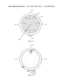 CIRCULAR INTERFACE FOR NAVIGATING APPLICATIONS AND AN AUTHENTICATION     MECHANISM ON A WEARABLE DEVICE diagram and image