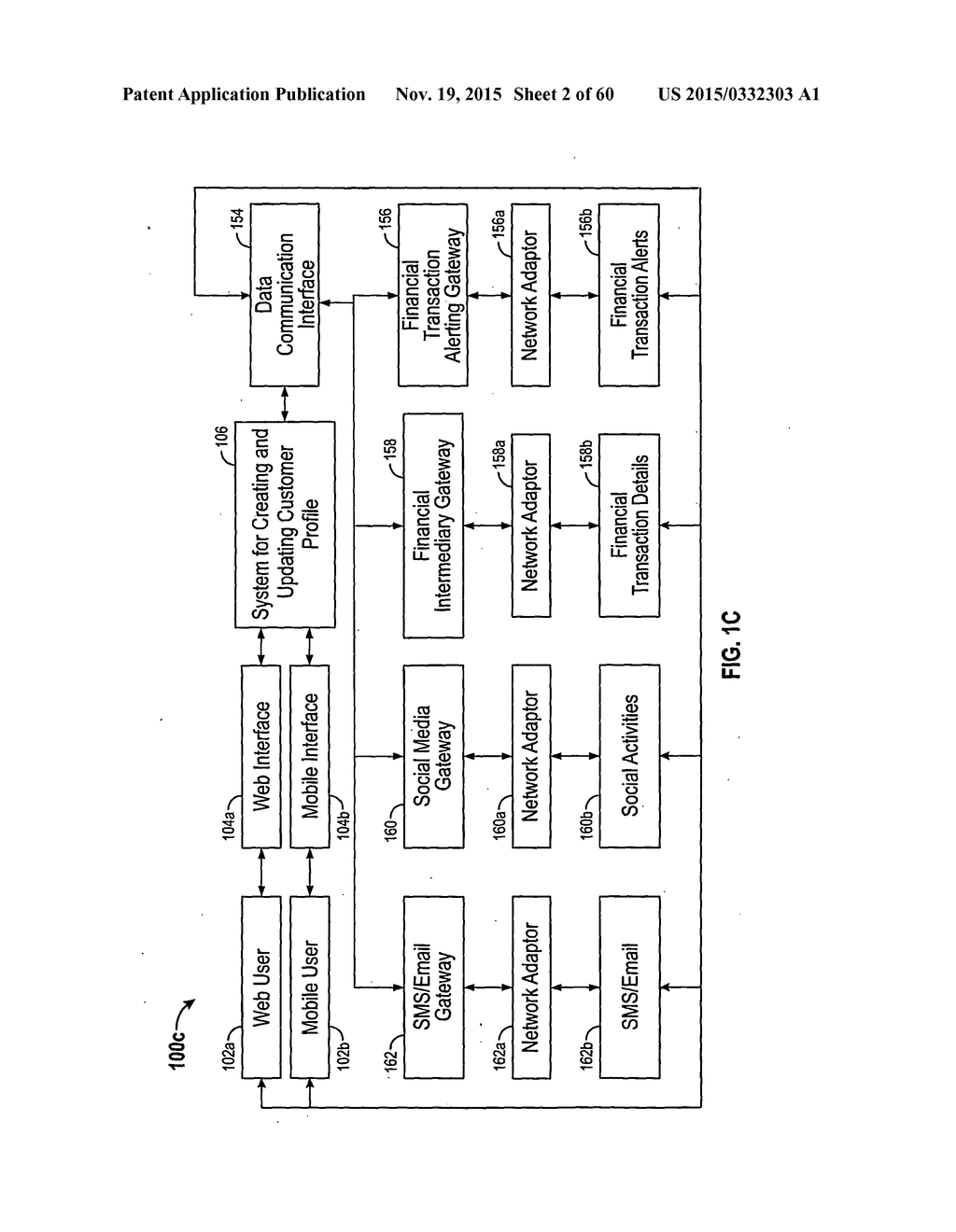 SYSTEM AND METHOD FOR CREATING AND UPDATING COMPLETE CUSTOMER PROFILE - diagram, schematic, and image 03