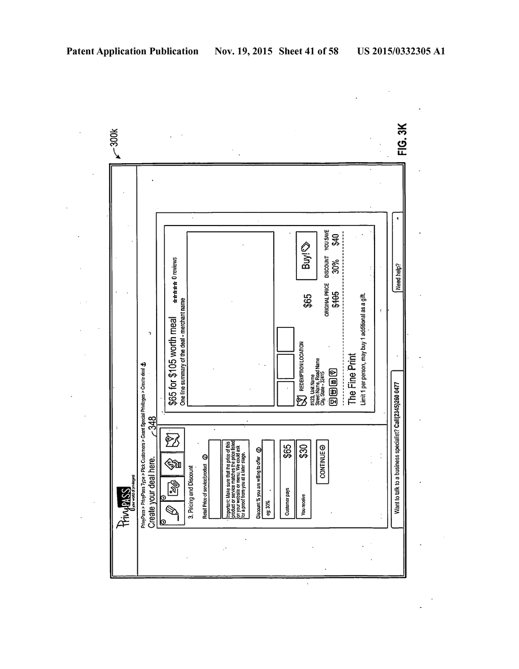 SYSTEM AND METHOD FOR IDENTIFYING PREFERRED CUSTOMERS AND PROVIDING     INDIVIDUALIZED LOYALTY CAMPAIGNS - diagram, schematic, and image 42