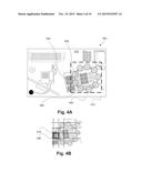 Positioning of projected augmented reality content diagram and image