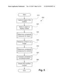 Positioning of projected augmented reality content diagram and image