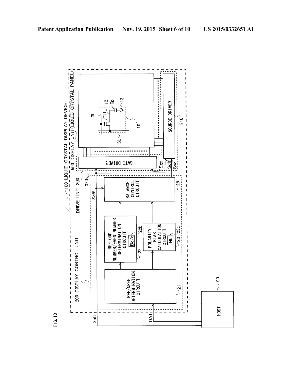 LIQUID-CRYSTAL DISPLAY DEVICE AND METHOD FOR DRIVING SAME - diagram, schematic, and image 07