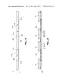 SEMICONDUCTOR DEVICE INCLUDING FILLING MATERIAL PROVIDED IN SPACE DEFINED     BY THREE SEMICONDUCTOR CHIPS diagram and image