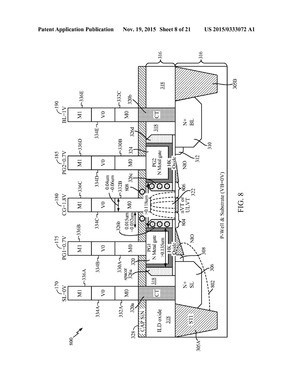 ADVANCED METAL-NITRIDE-OXIDE-SILICON MULTIPLE-TIME PROGRAMMABLE MEMORY - diagram, schematic, and image 09