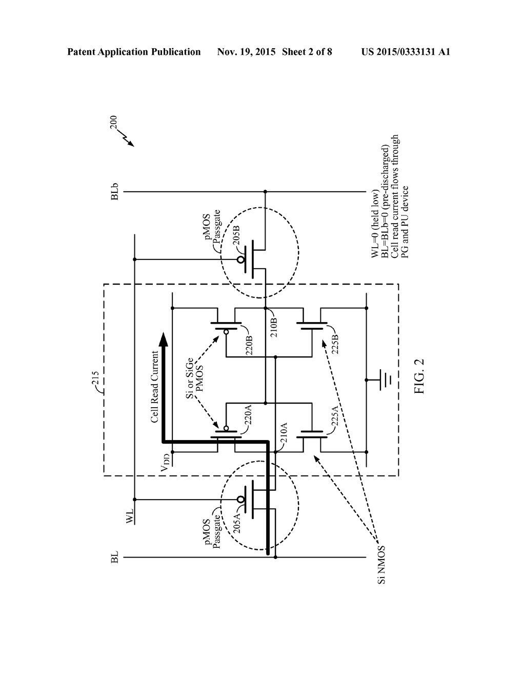 HIGH DENSITY STATIC RANDOM ACCESS MEMORY ARRAY HAVING ADVANCED METAL     PATTERNING - diagram, schematic, and image 03