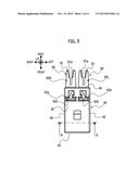 CONNECTION STRUCTURE FOR ELECTRIC COMPONENTS diagram and image