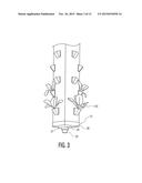 MODULAR AEROPONIC GROWING COLUMN AND SYSTEM diagram and image