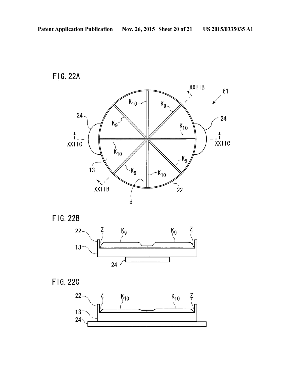 PIZZA BASE SHAPING TOOL AND PIZZA BASE SHAPING METHOD - diagram, schematic, and image 21