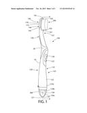 ORAL CARE IMPLEMENT AND METHOD OF MANUFACTURING AN ORAL CARE IMPLEMENT diagram and image