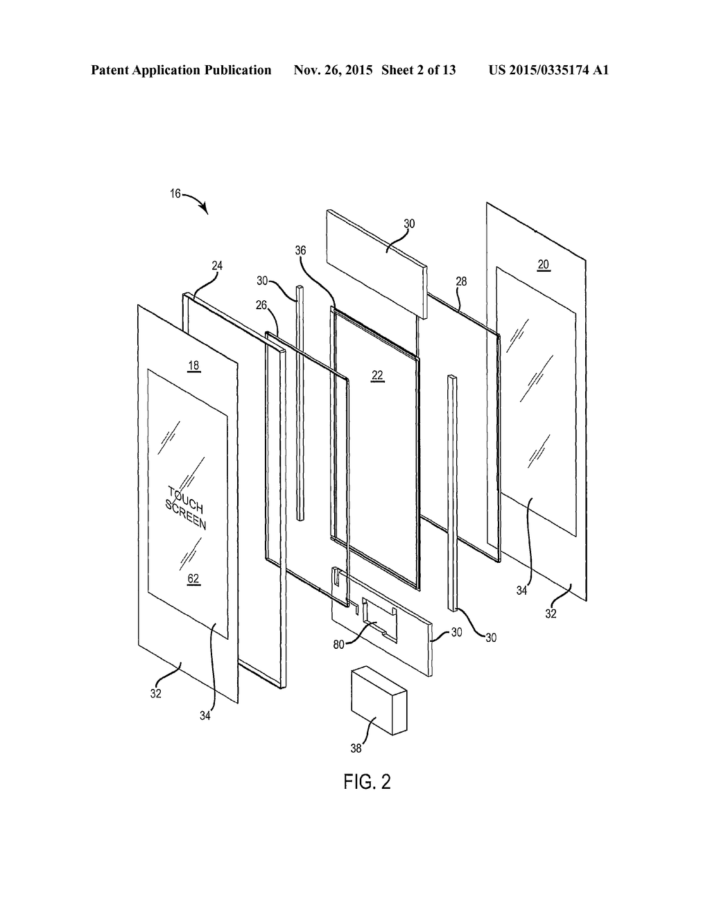 DISPLAY CASE DOOR WITH TRANSPARENT LCD PANEL - diagram, schematic, and image 03