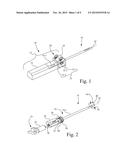 BIOPSY DEVICE HAVING A RATCHET DRIVE MECHANISM FOR DRIVING A BIOPSY PROBE     ASSEMBLY diagram and image