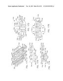 TISSUE THICKNESS COMPENSATOR COMPRISING PORTIONS HAVING DIFFERENT     PROPERTIES diagram and image