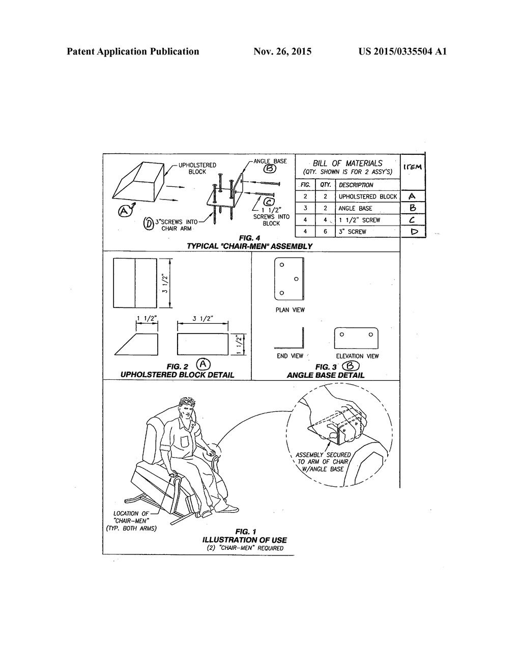 Chair-Men Leverage Assistance For Any Lift Chair - diagram, schematic, and image 02