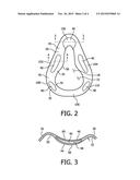 MASK WITH RED MARK ALLEVIATING POCKET diagram and image