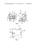 Child Safety Seat or Baby Carrier for Mounting on a Motor Vehicle Seat and     Side Impact Bar for Such a Seat diagram and image