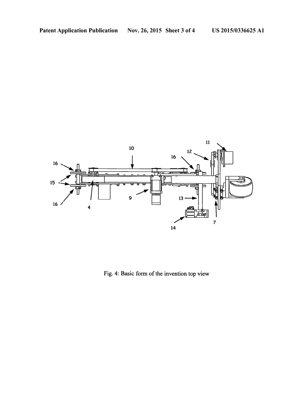 One-dimensional climbing vehicle with resilient guide mechanism - diagram, schematic, and image 04