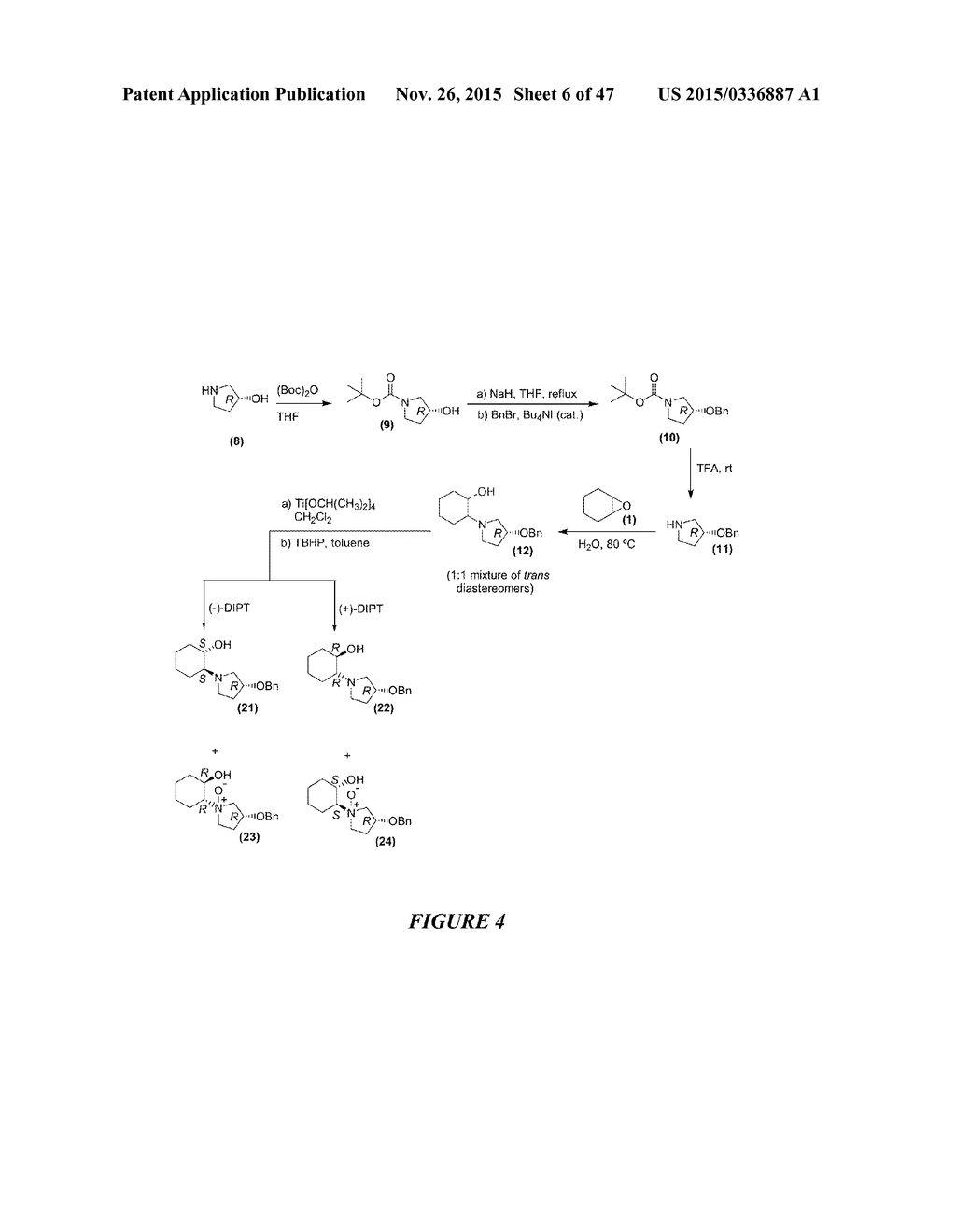 SYNTHETIC PROCESS FOR AMINOCYCLOHEXYL ETHER COMPOUNDS - diagram, schematic, and image 07