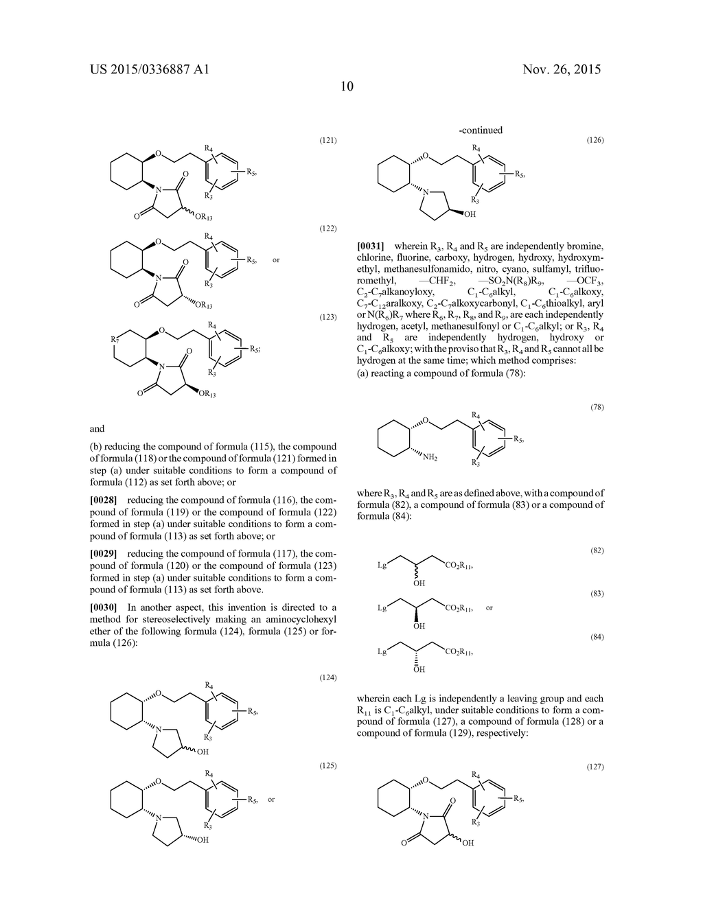 SYNTHETIC PROCESS FOR AMINOCYCLOHEXYL ETHER COMPOUNDS - diagram, schematic, and image 58