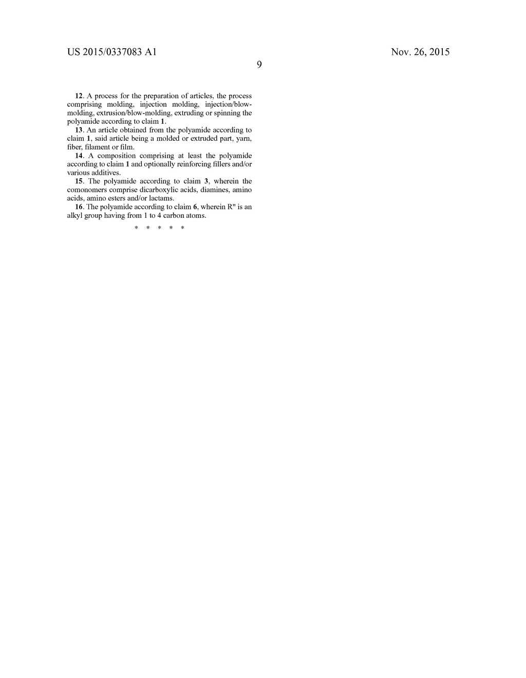 NOVEL POLYAMIDE, PREPARATION PROCESS AND USES - diagram, schematic, and image 10