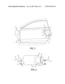 VEHICLE DOOR CLOSURE SYSTEM INCLUDING SPEED-BASED LATCH RELEASE diagram and image