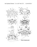 Five-compressing-chamber diaphragm pump with multiple effects diagram and image