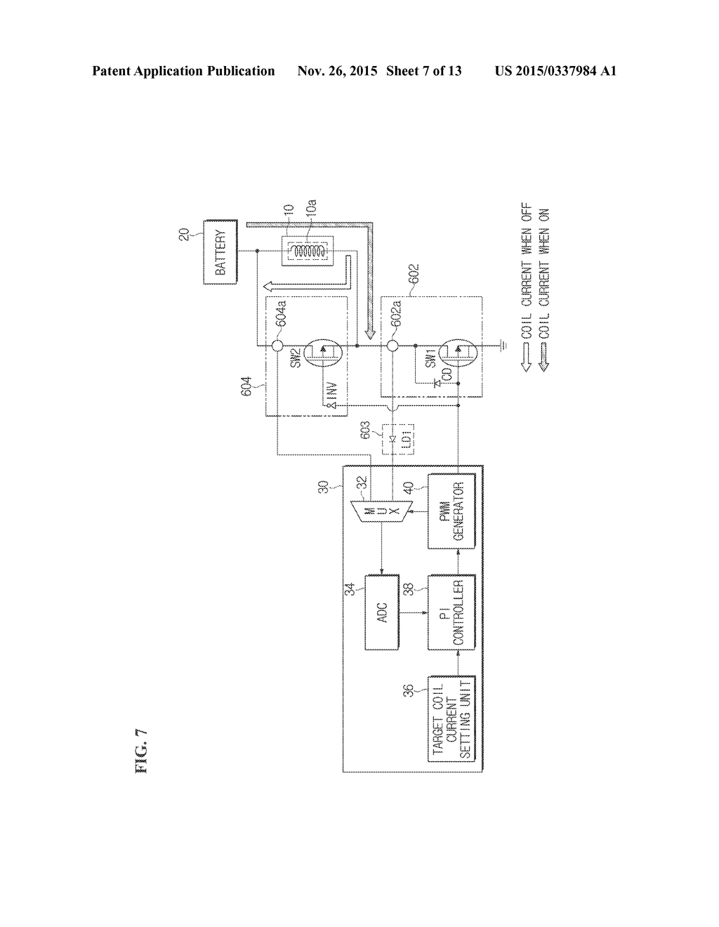 APPARATUS AND METHOD OF MEASURING COIL CURRENT OF HYDRAULIC VALVE - diagram, schematic, and image 08