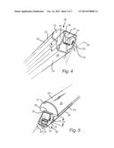 A LUMINAIRE WITH A CONNECTION DEVICE diagram and image