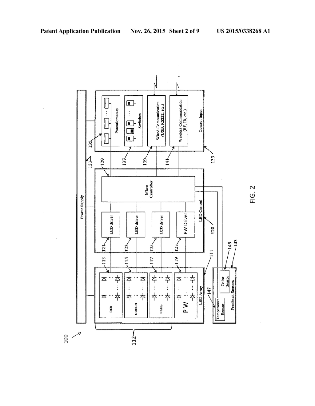 COMBINATORIAL LIGHT DEVICE FOR GENERAL LIGHTING AND LIGHTING FOR MACHINE     VISION - diagram, schematic, and image 03