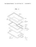 DISPLAY DEVICE HAVING A SUPPORT MEMBER diagram and image