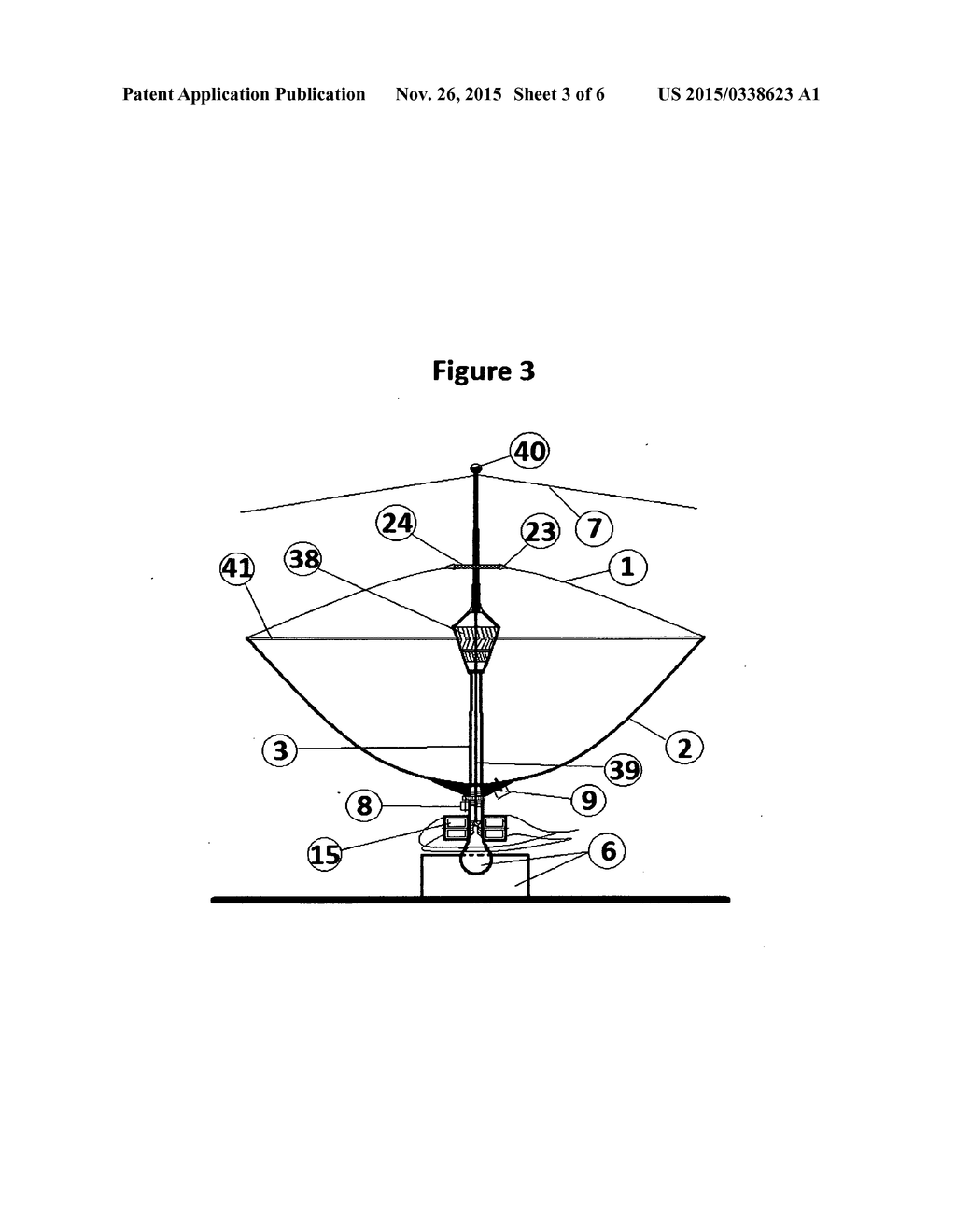 Pneumatic Parabolic Mirror Solar Energy Collector and Grids made thereof - diagram, schematic, and image 04