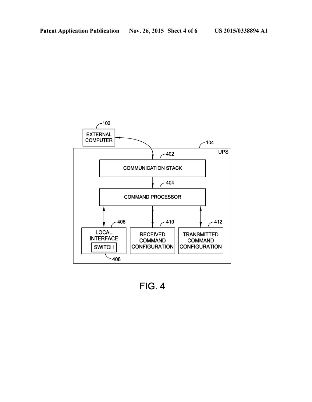 UNINTERRUPTIBLE POWER SUPPLY COMMUNICATION - diagram, schematic, and image 05