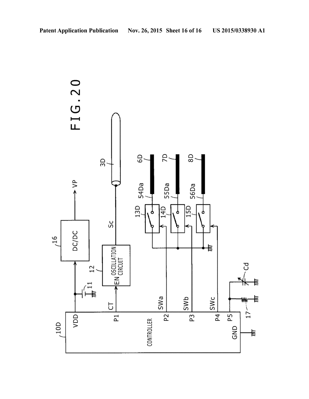 POSITION DETECTOR AND POSITION POINTER - diagram, schematic, and image 17