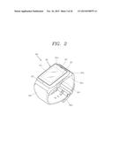 WATCH TYPE MOBILE TERMINAL AND CONTROL METHOD FOR THE MOBILE TERMINAL diagram and image