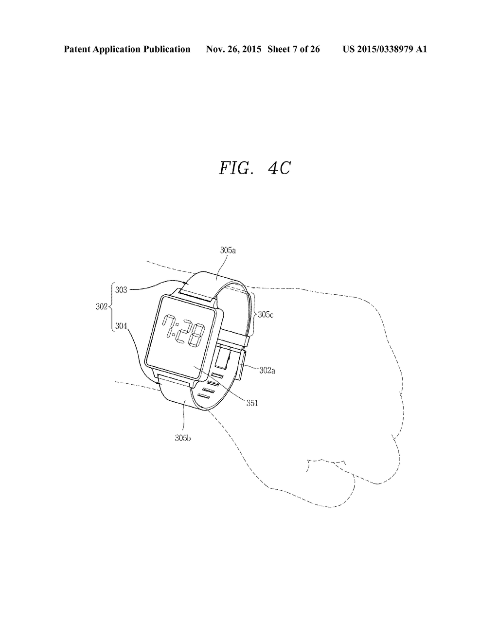 WATCH TYPE MOBILE TERMINAL AND CONTROL METHOD FOR THE MOBILE TERMINAL - diagram, schematic, and image 08