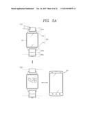 WATCH TYPE MOBILE TERMINAL AND CONTROL METHOD FOR THE MOBILE TERMINAL diagram and image