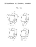 WATCH TYPE MOBILE TERMINAL AND CONTROL METHOD FOR THE MOBILE TERMINAL diagram and image