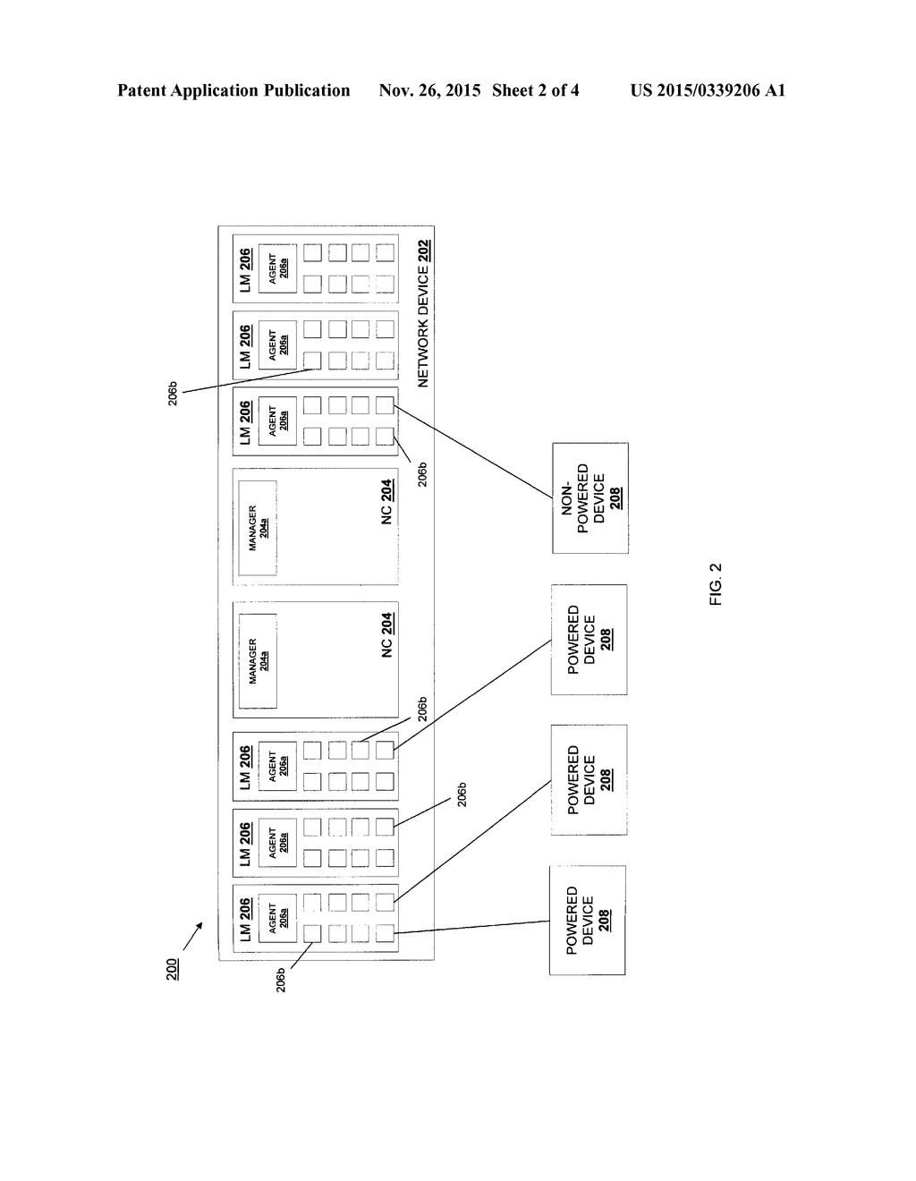 POWER OVER ETHERNET DYNAMIC POWER ALLOCATION SYSTEM - diagram, schematic, and image 03